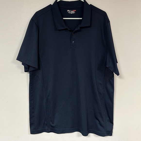 Fila Sport Golf Athletic Fit Polo Shirt, Navy Blue LIKE NEW!, XXL - Picture 2 of 7